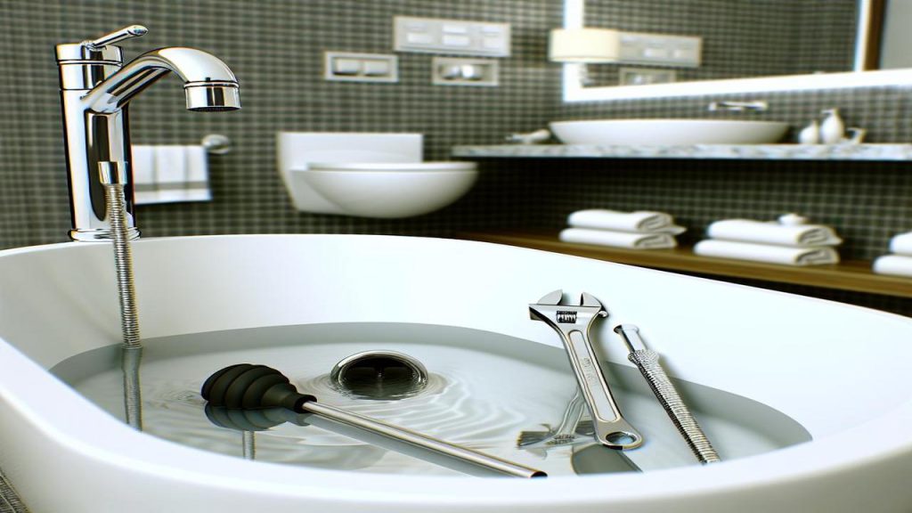Zapchana umywalka - jak ją odetkać?
